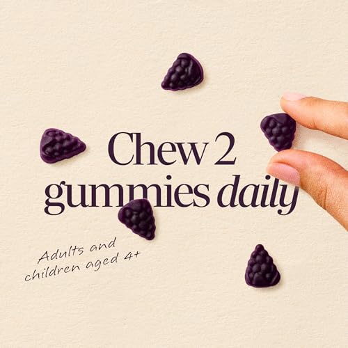 Detalle de Nature's Way Sambucus Elderberry Gummies for Immune Support (Ages 4+) 60 ct