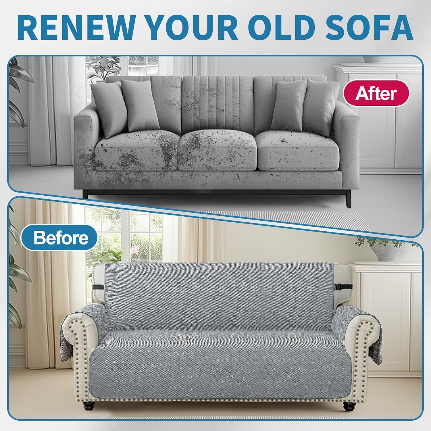 Thumbnail 6 de Ystyle Funda Sofa 3 Plazas protector antimanchas