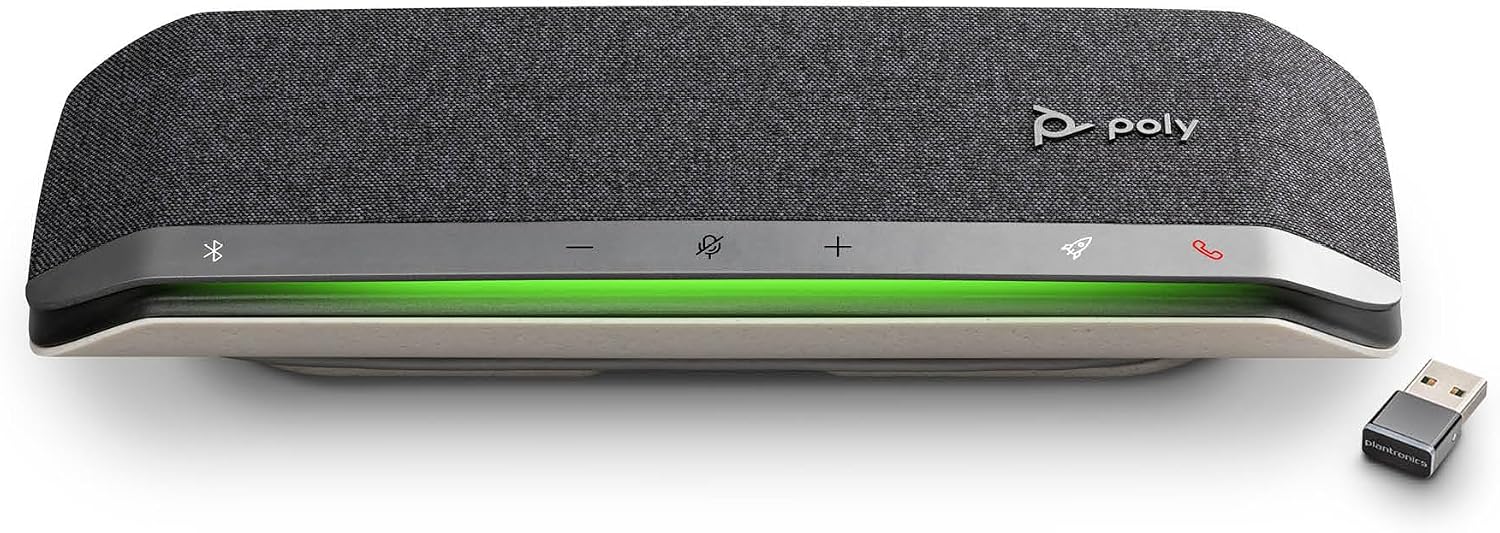 Detalle de POLY Sync 40+ haut-parleur intelligent 30 heures