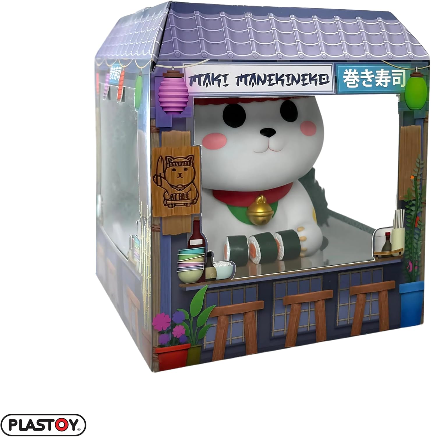 Thumbnail 3 de Plastoy Mogu Pets Figur Maki Mane Kineko – Harz, 15 cm