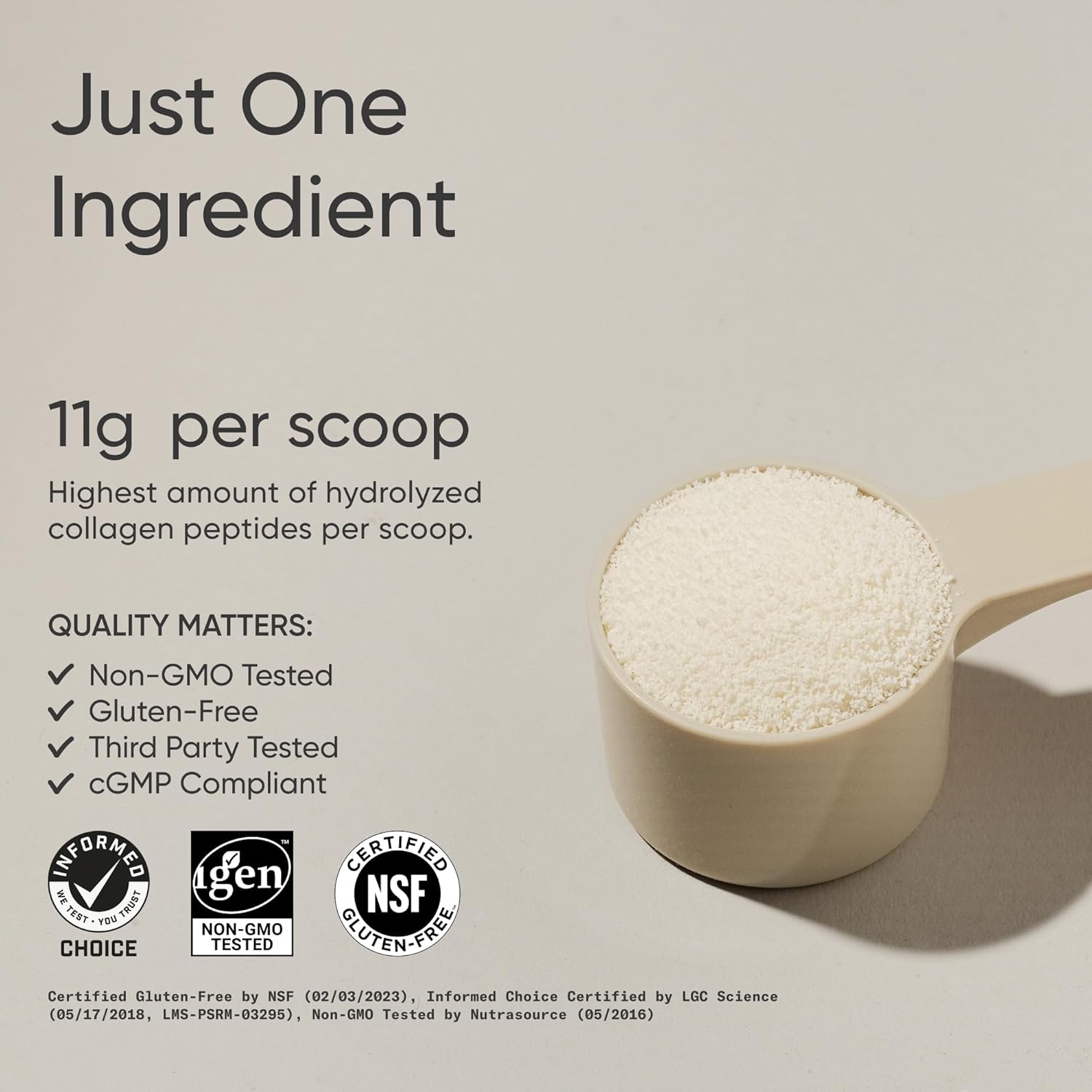 Detalle 2 de Collagen Peptides 16 oz by Radiant Skin