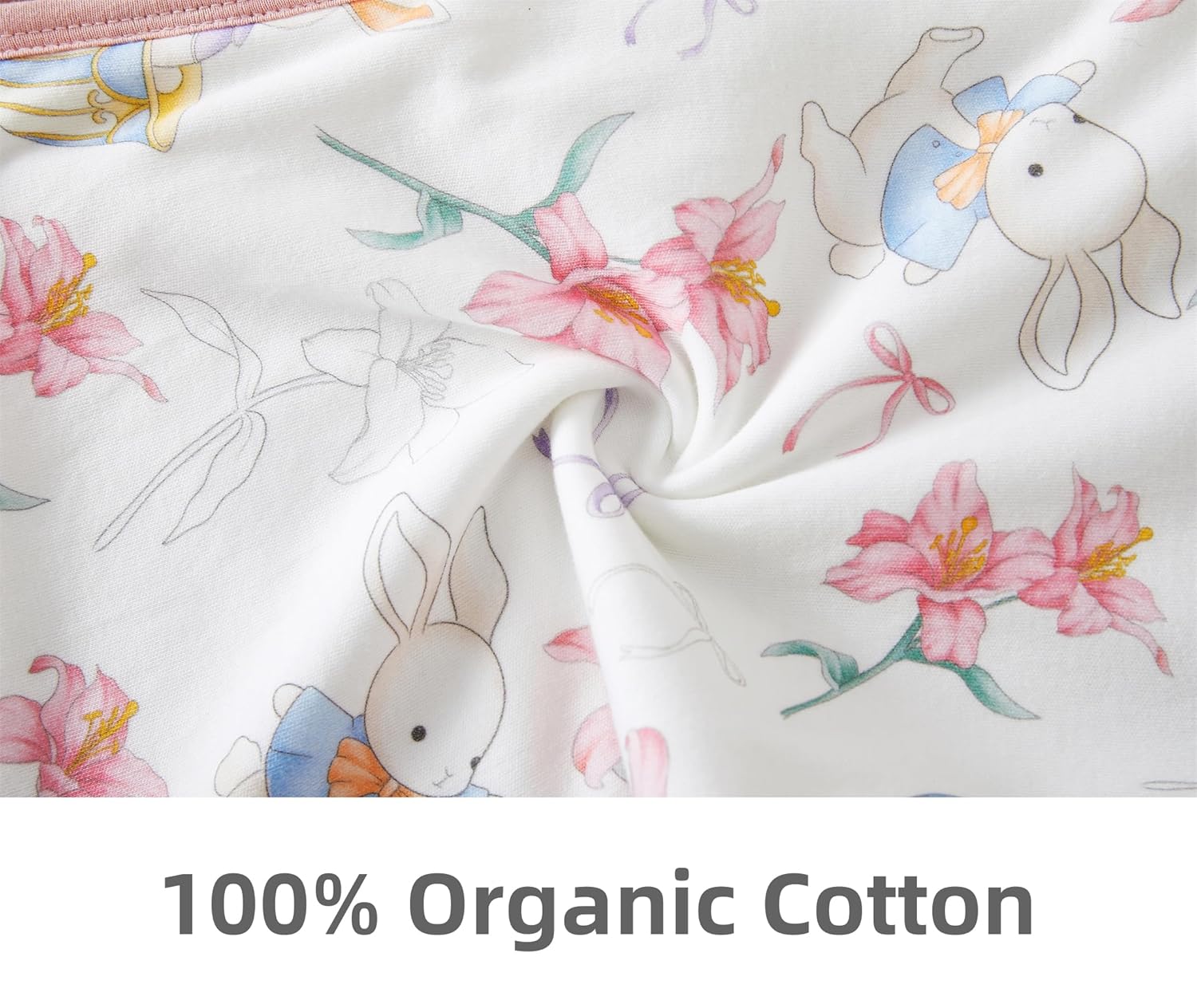 Thumbnail 6 de Teechodina Baby Ganzjahres Schlafsack mit Füßen – 100% Baumwolle, 80 cm