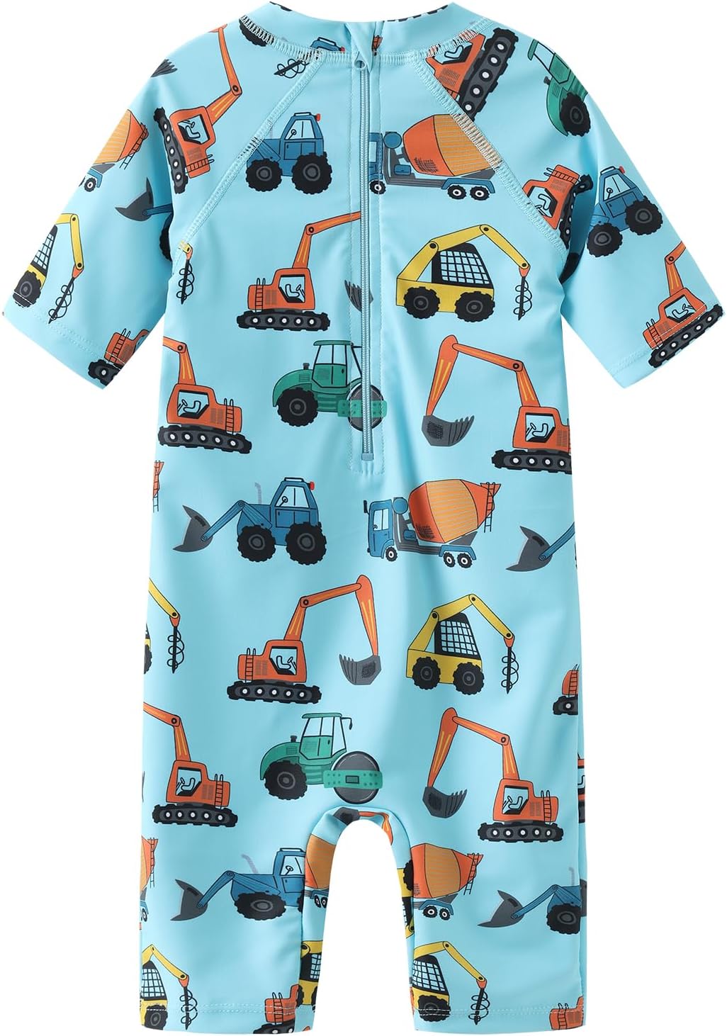 Thumbnail 1 de Aisyee baby boy short-sleeve swimsuit rash guard one-piece (3 months–5 years)