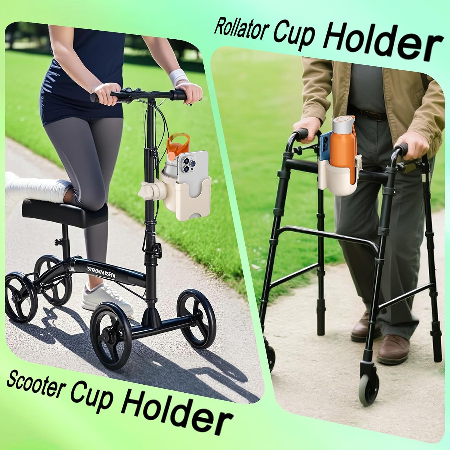 Thumbnail 5 de Guiseapue 2-in-1 wheelchair cup holder