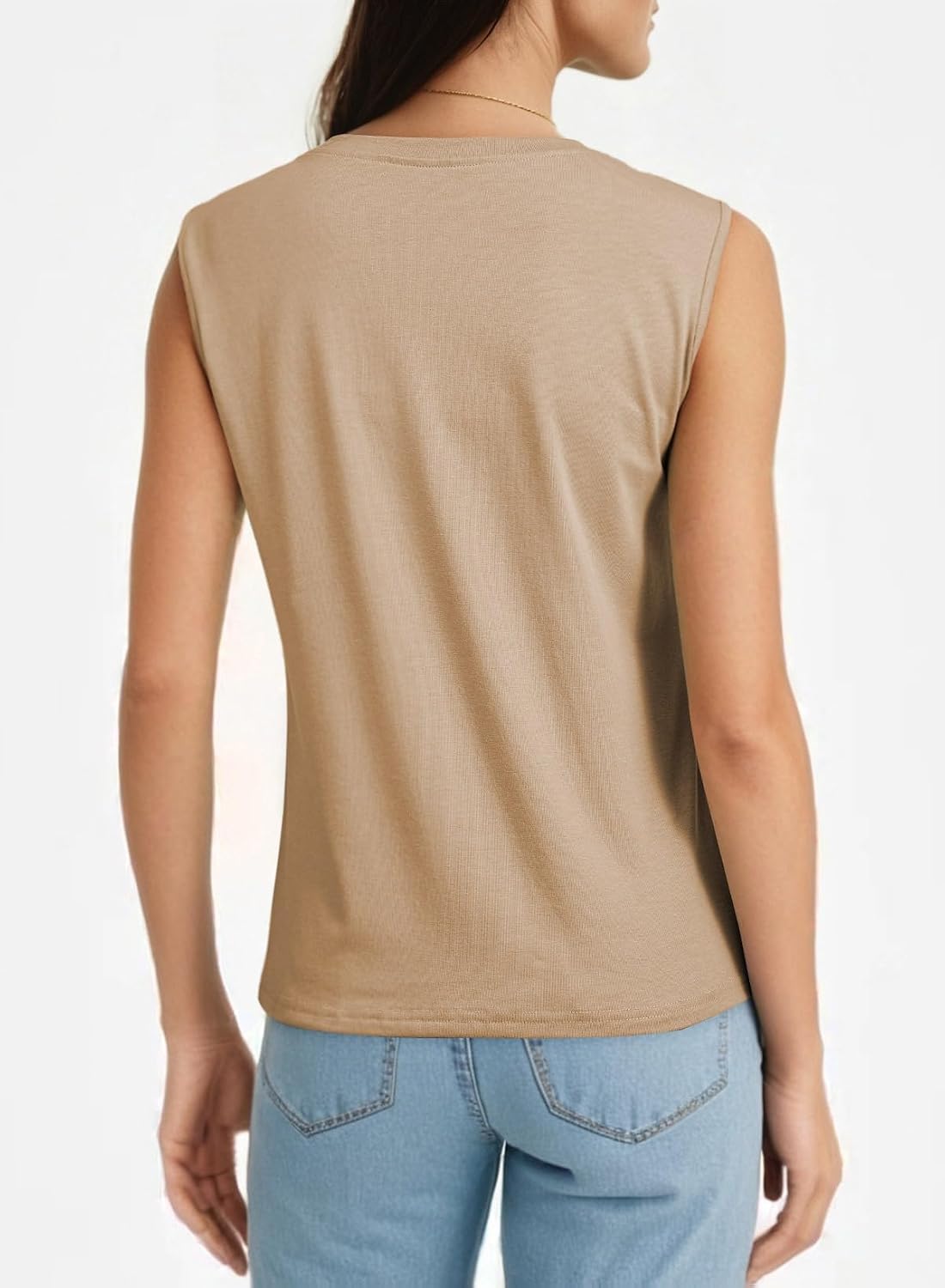 Thumbnail 1 de Dokotoo Womens Vest Tops: Twist Knot Sleeveless Tank – A Practical Everyday Choice