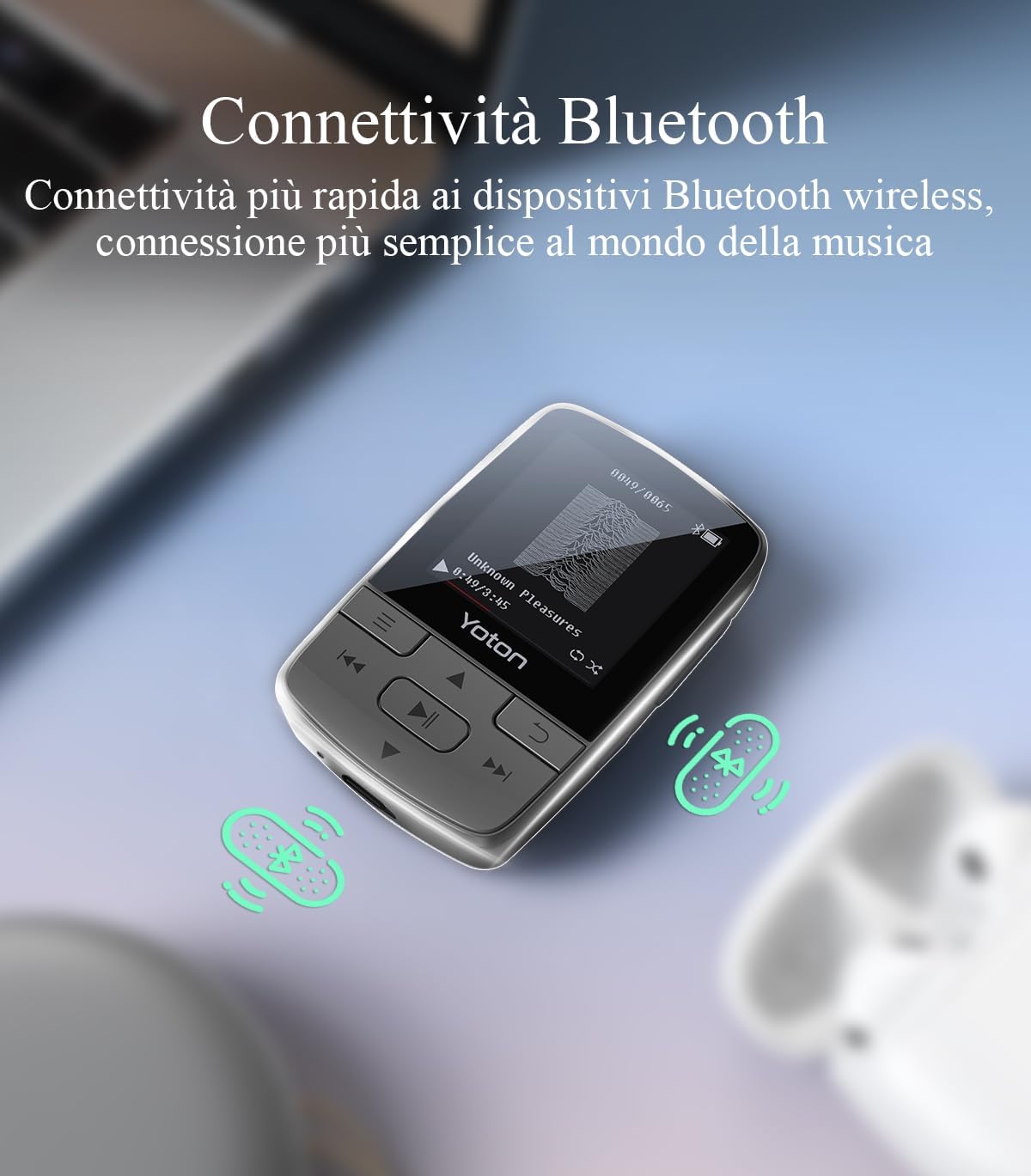 Thumbnail 5 de Lettore MP3 64GB Bluetooth 5.2