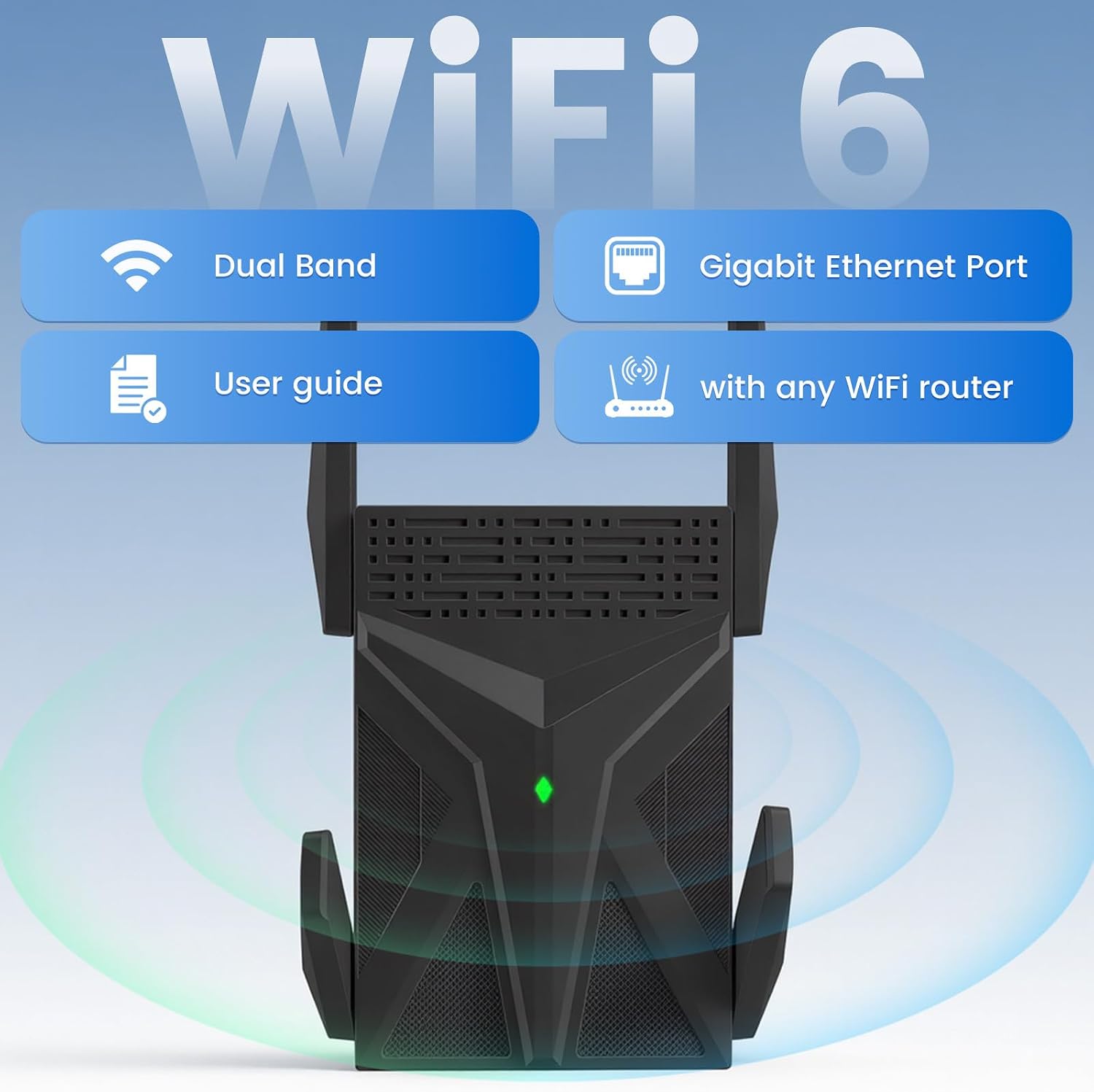 Detalle 2 de WiFi 6 Extender AX1800