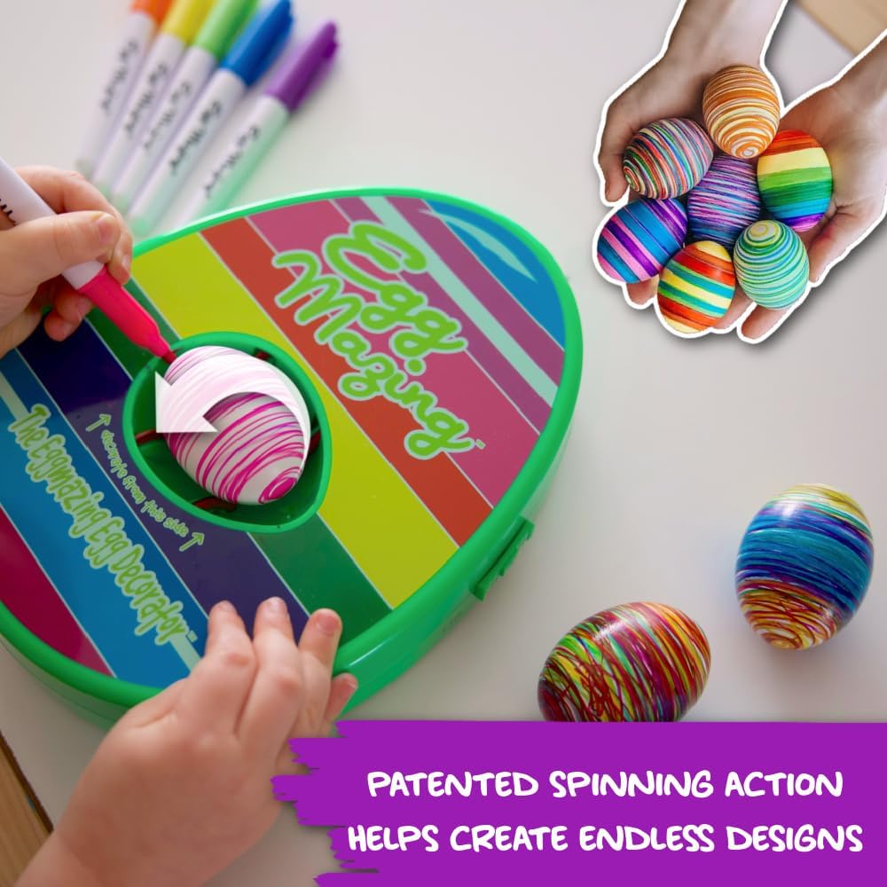 Detalle de Eggmazing Egg Decorator Kit for Easter 8 markers