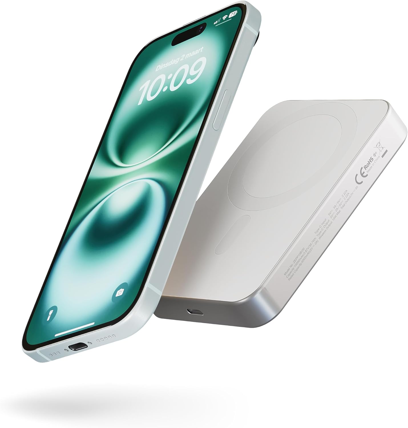 Thumbnail 6 de Zens Slim Aluminium Power Bank Qi2 5k mAh