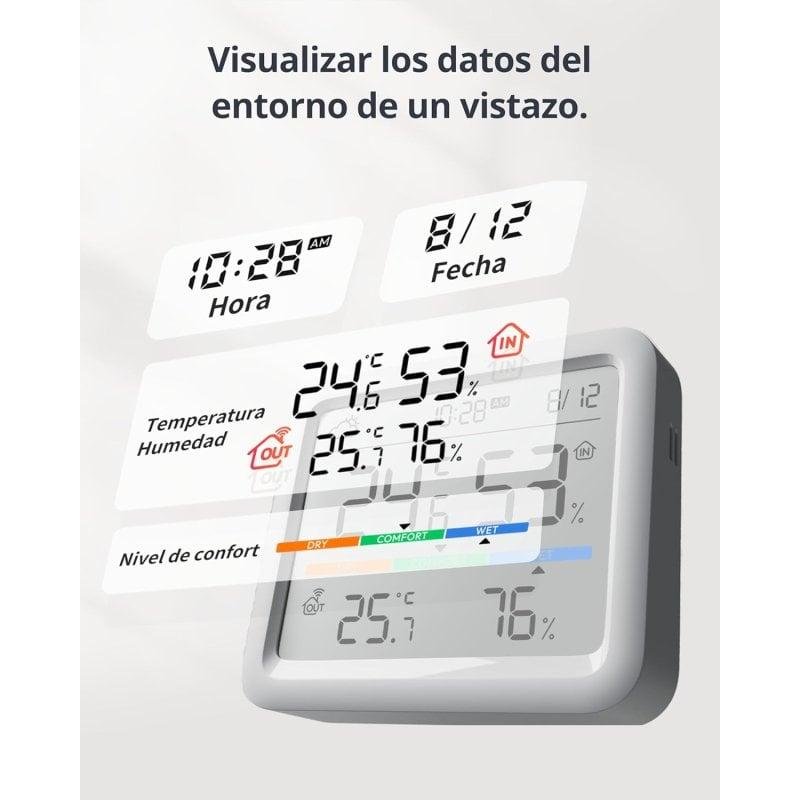 Detalle 2 de Estación Meteorológica SwitchBot Meter Pro con Pantalla 9,2 cm