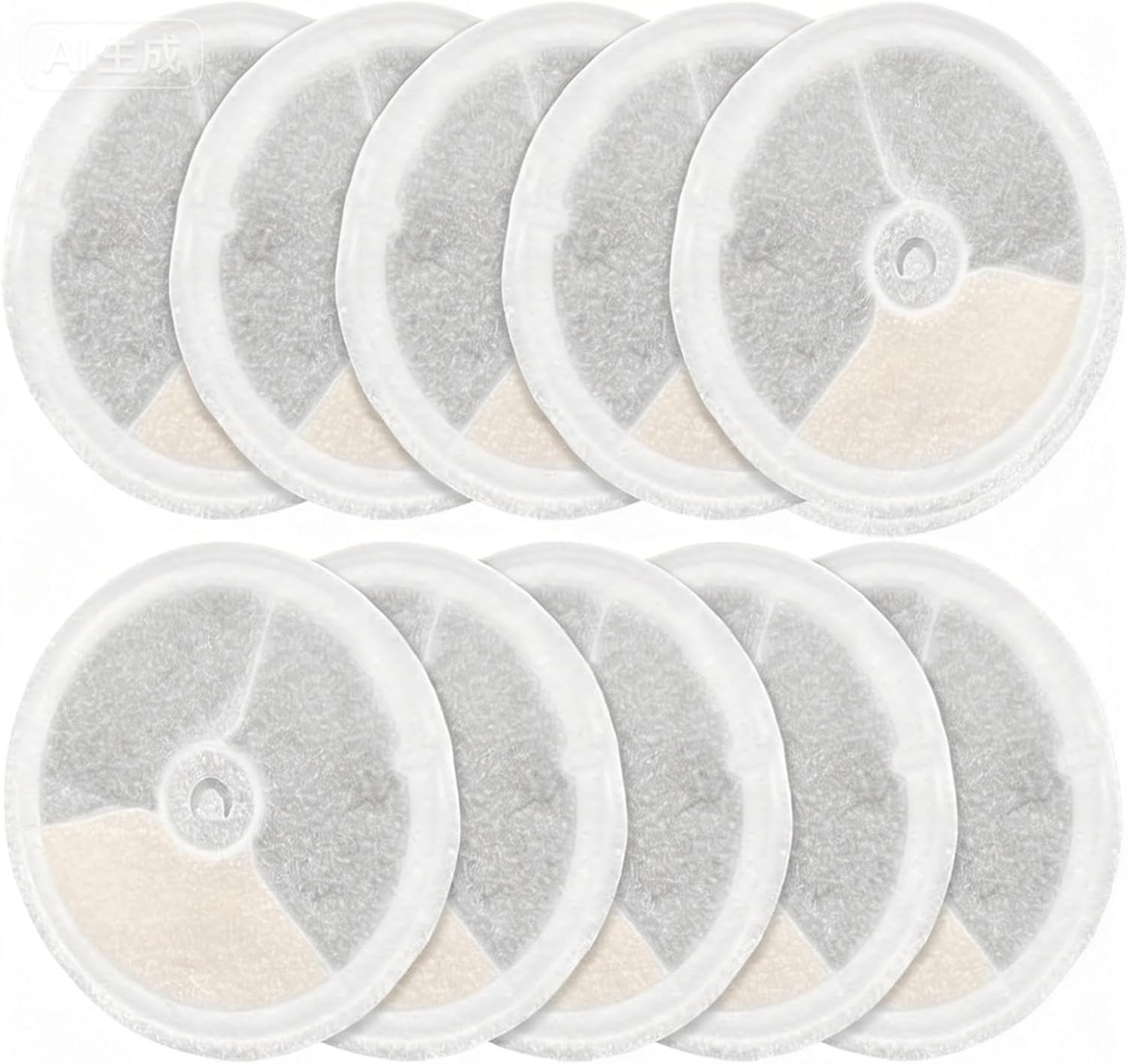 Detalle de Eco-Friendly Pet Fountain Filters 10 Pack