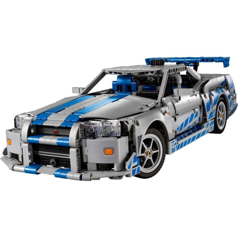 Thumbnail 3 de LEGO Technic Nissan Skyline GT-R R34 (1410 piezas) con función derrape – edición Fast & Furious