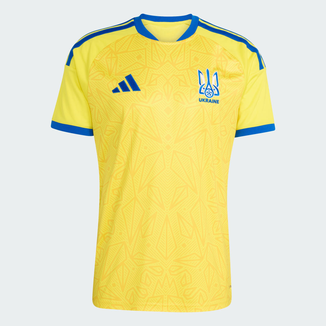 Thumbnail 3 de Camiseta primera equipación Ucrania 26 de Adidas – Amarillo