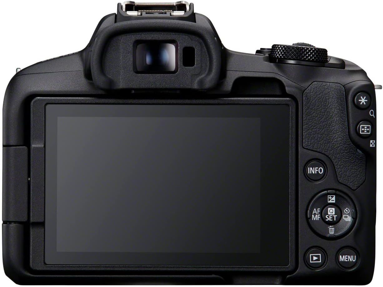 Detalle de Canon EOS R50 + RF-S 18-45mm F4.5-6.3 IS STM kit (24.2MP APS-C, UHD 4K, vari-angle touchscreen)