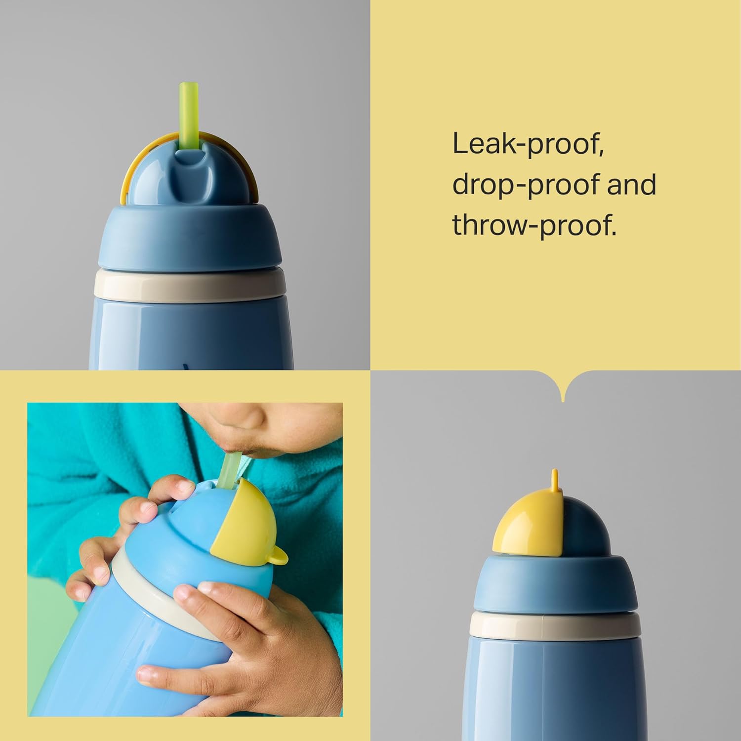 Thumbnail 4 de Tommee Tippee Insulated Active Straw Cup 266 ml