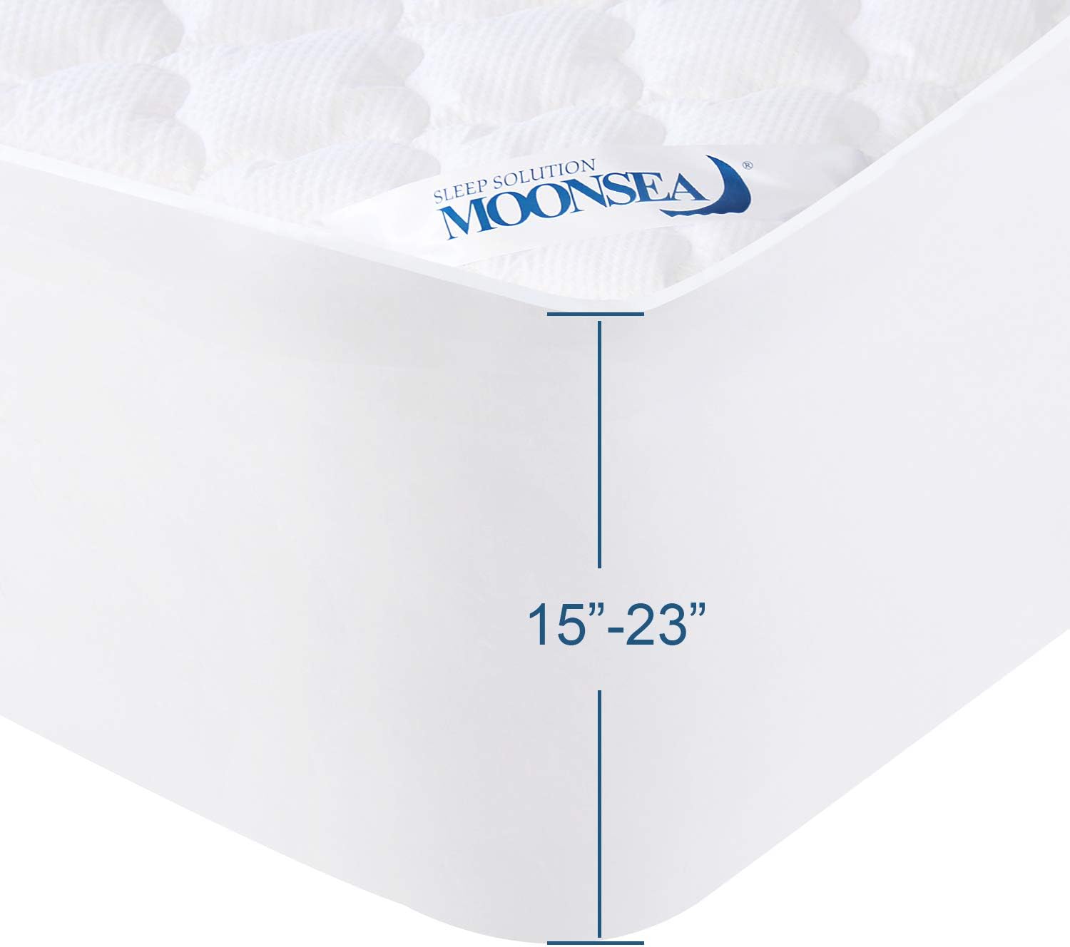 Detalle 1 de Queen Mattress Pad with 23-Inch Deep Pocket