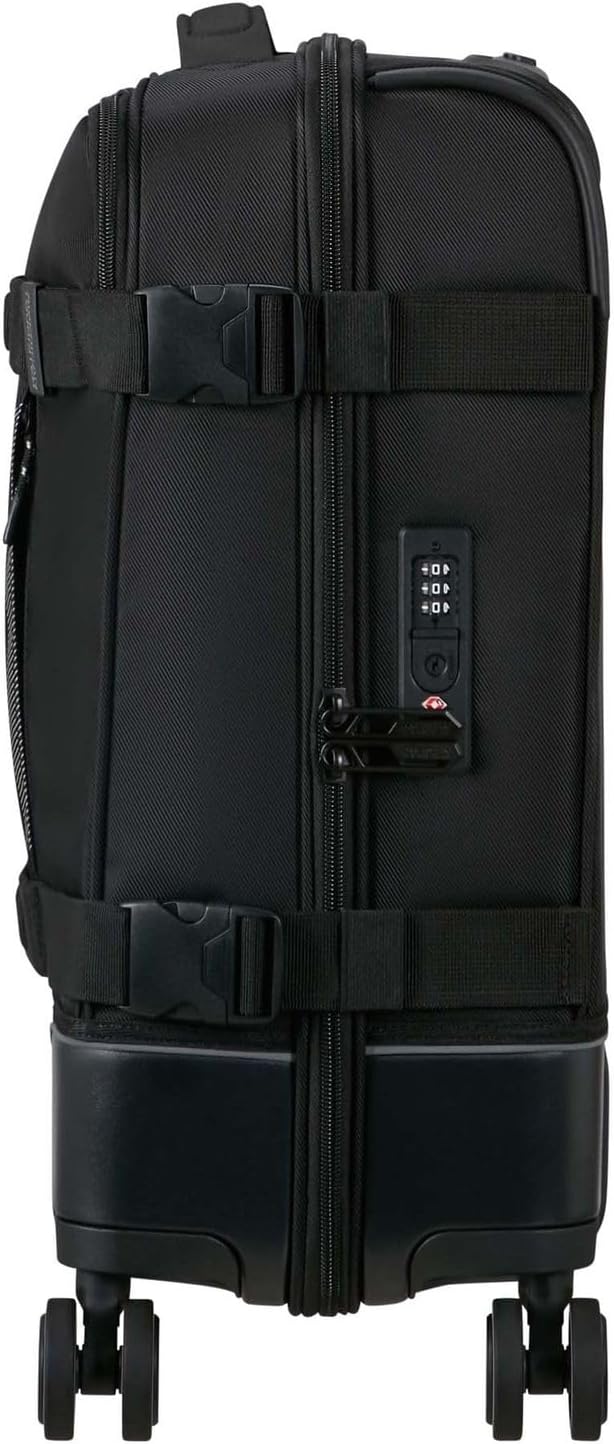 Detalle de American Tourister Urban Track Spinner S 55 cm, bagaglio a mano 41,5 L (Asphalt Black)