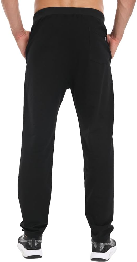 Detalle 2 de Tansozer joggingbroek voor heren van katoenmix met ritszakken en trekkoord