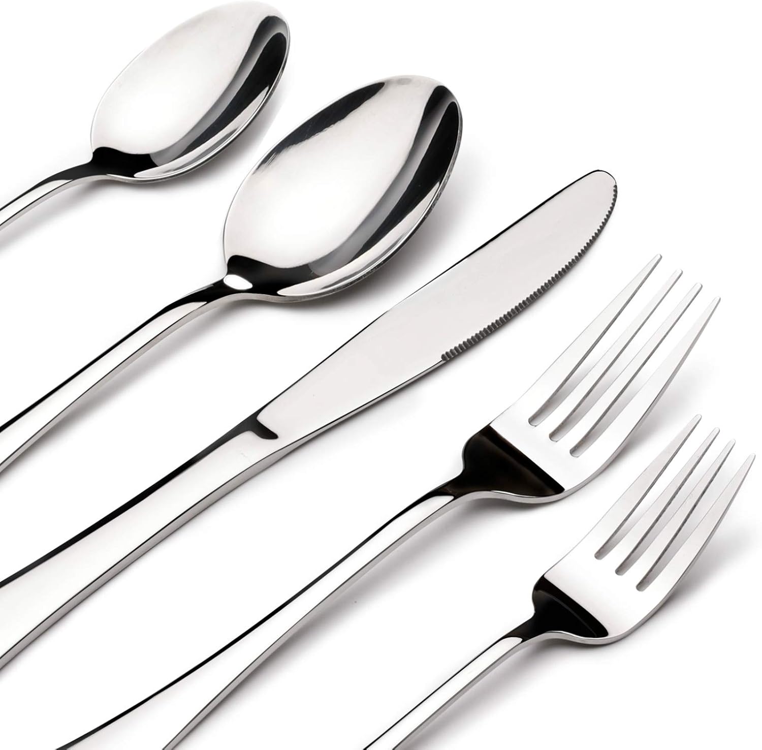 Detalle de 40-Piece Stainless Steel Silverware Set