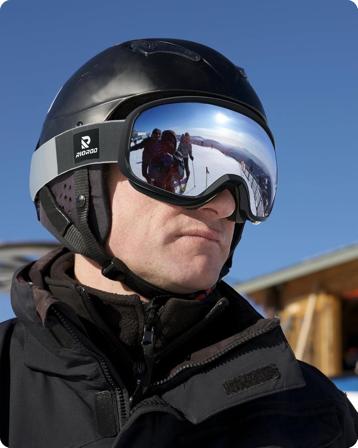 Detalle 2 de RIOROO Ski Goggles 2026 OTG