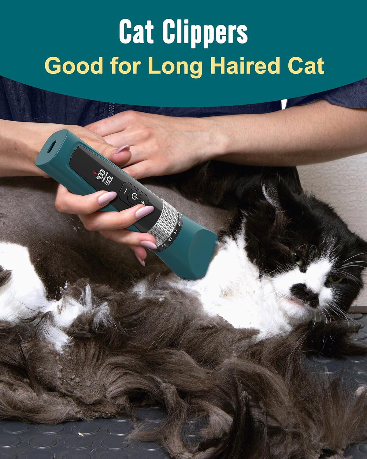 Detalle de oneisall 7268 cat clippers 5-speed ✂