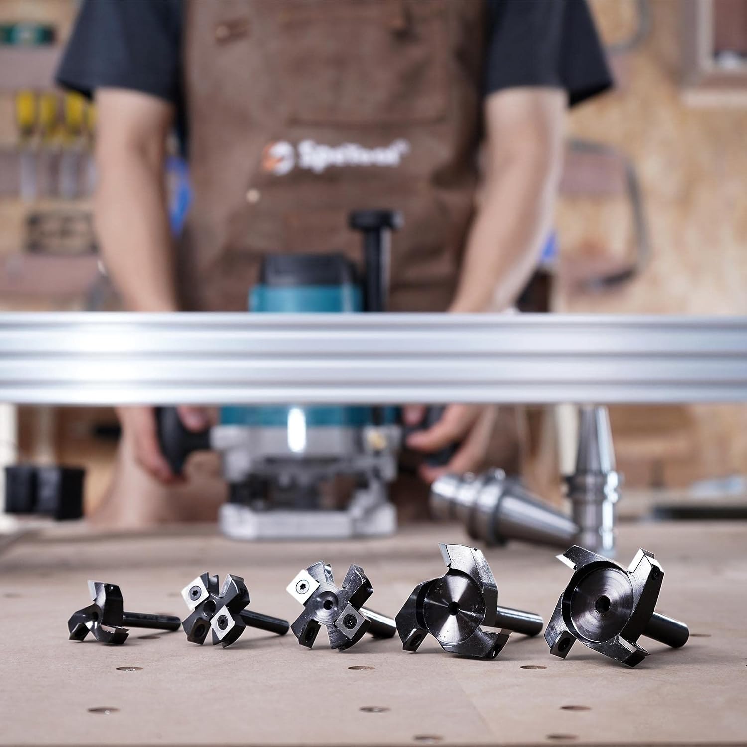 Thumbnail 6 de SpeTool planfräs med 8 mm skaft, 38,1 mm skärdiameter och vändskär