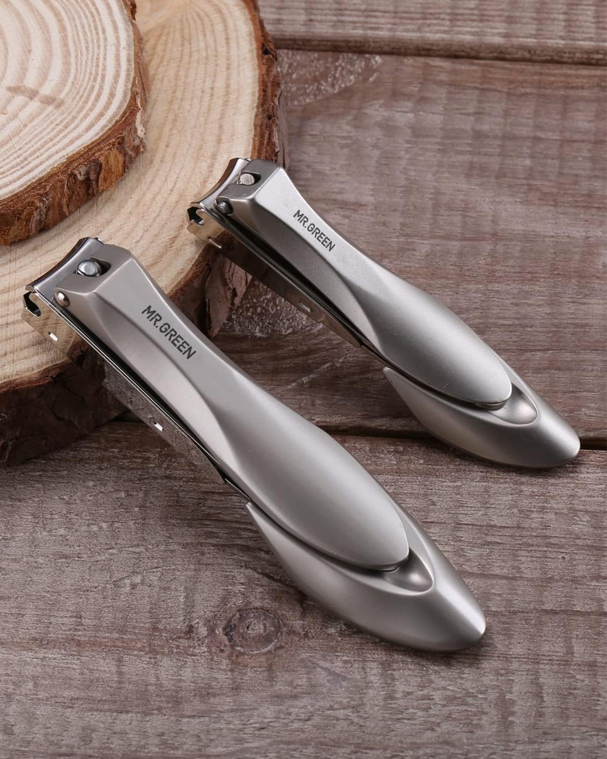Detalle de MR.GREEN Mr-1111/Mr-1112 Stainless Steel Nail Clippers with Catcher