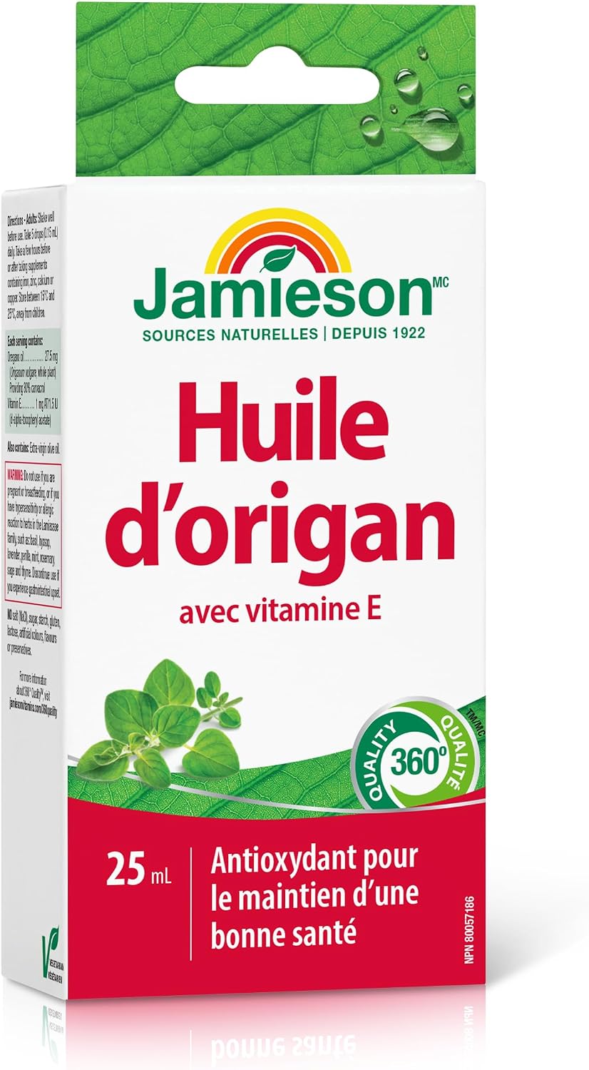 Thumbnail 1 de Jamieson oregano oil liquid, 25 mL