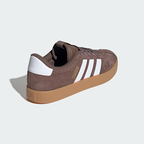 Thumbnail 7 de Adidas Uomo VL Court 3.0 Shoes – Earth Strata / Cloud White / Gold Metallic, 43 1/3 EU