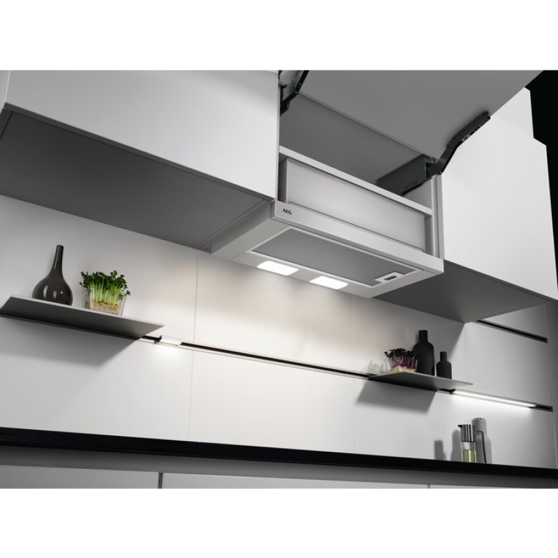 Detalle de AEG Serie 5000 DPB3632S Campana Extractora Extraíble 60 cm en Inox
