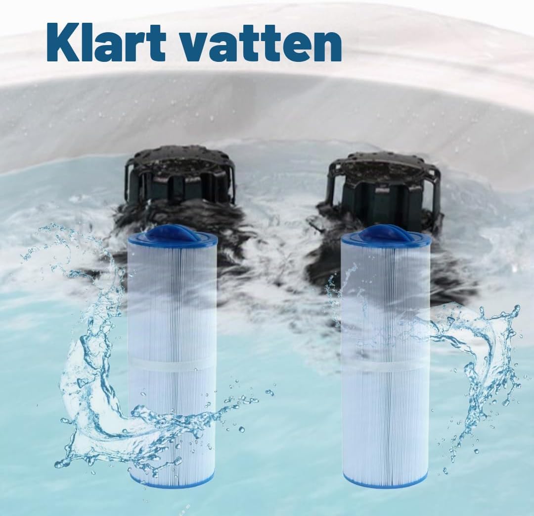 Thumbnail 5 de Malaka FD2007 filterpatroner för spa, 2-pack – kompatibla med PWW50L