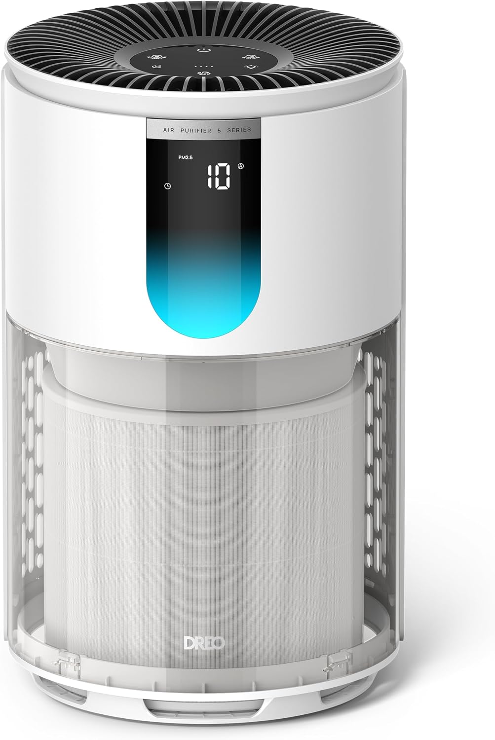 Detalle de DREO Home Air Purifier 539 (DR-HAP009): AHAM Verified, 1176 sq ft Large Room Cleaner