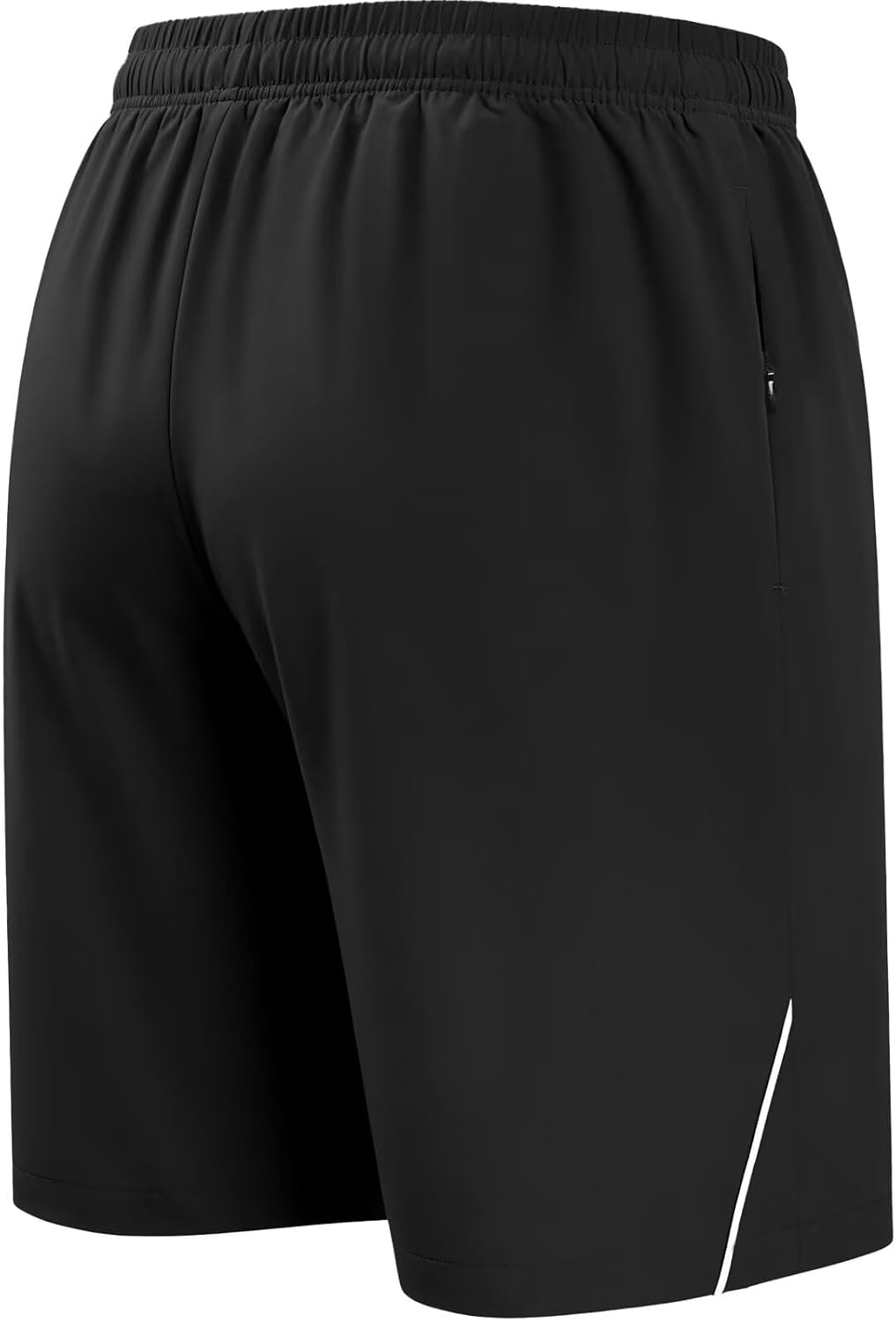 Detalle de HMIYA Herren Sport Shorts: Schnelles Trocknen, leichter Tragekomfort und sichere Aufbewahrung