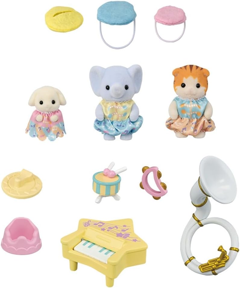 Detalle de Sylvanian Families 5817 Nursery Concert Set – A tiny stage for big imaginations