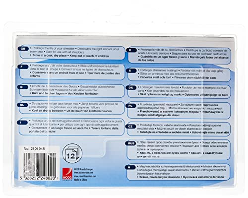 Thumbnail 1 de Rexel 2101948, Pack de 12 Hojas Lubricantes A5 🧻