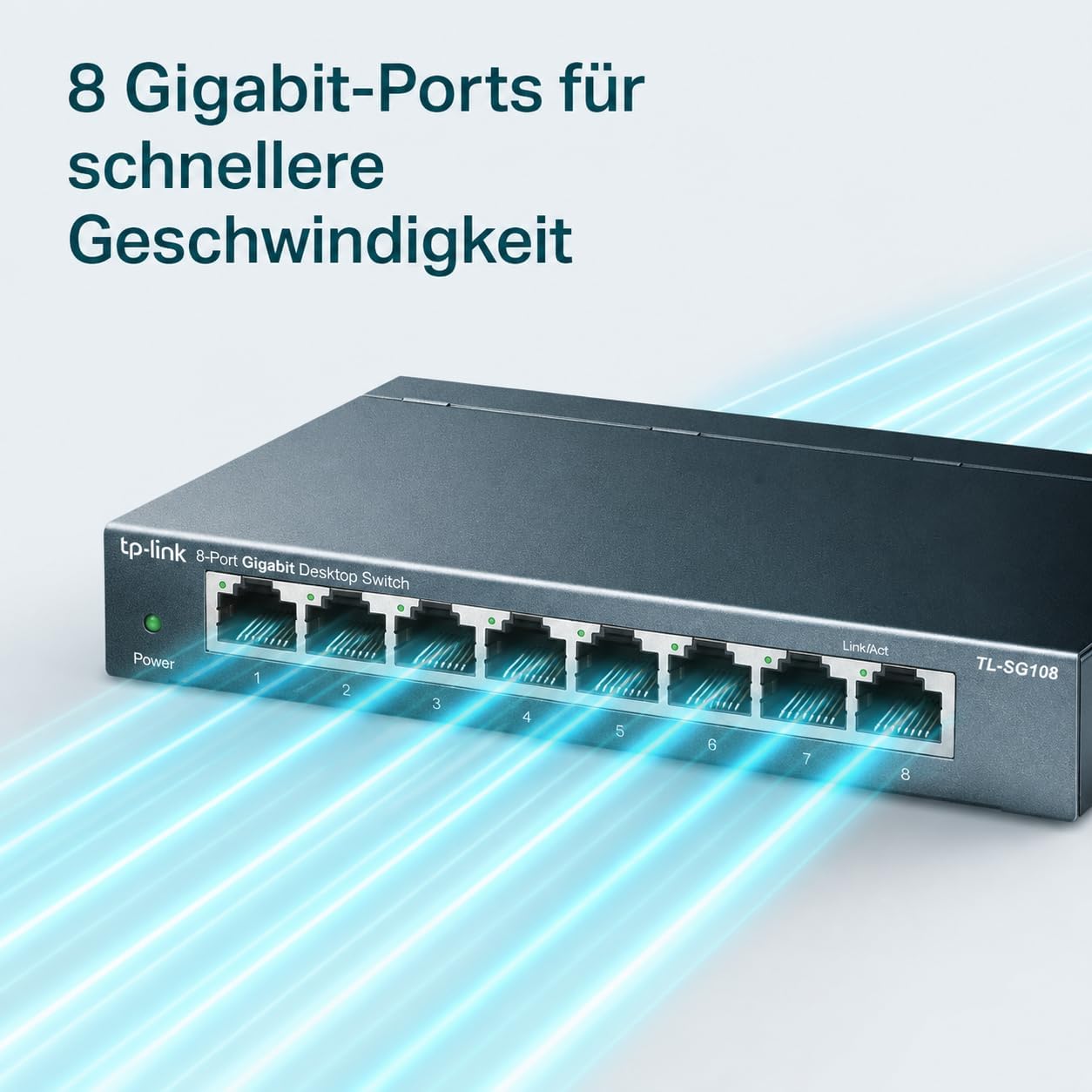 Thumbnail 3 de TP-Link TL-SG108 8‑Port Gigabit Switch 📡