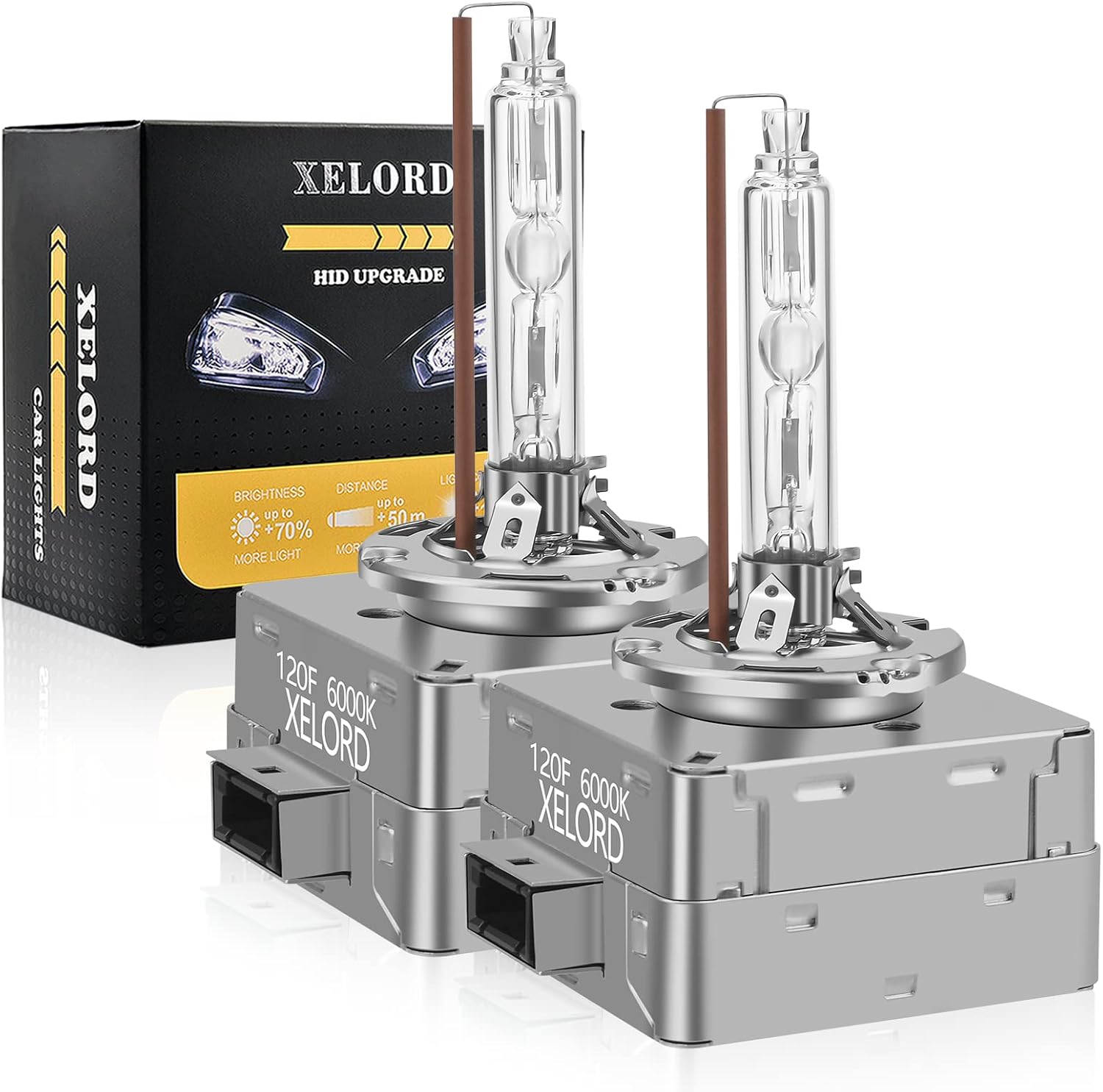 Thumbnail 6 de XELORD D5S Xenon Lampadine 35W 6000K per Auto | Doppia Lampadina HID Plug and Play