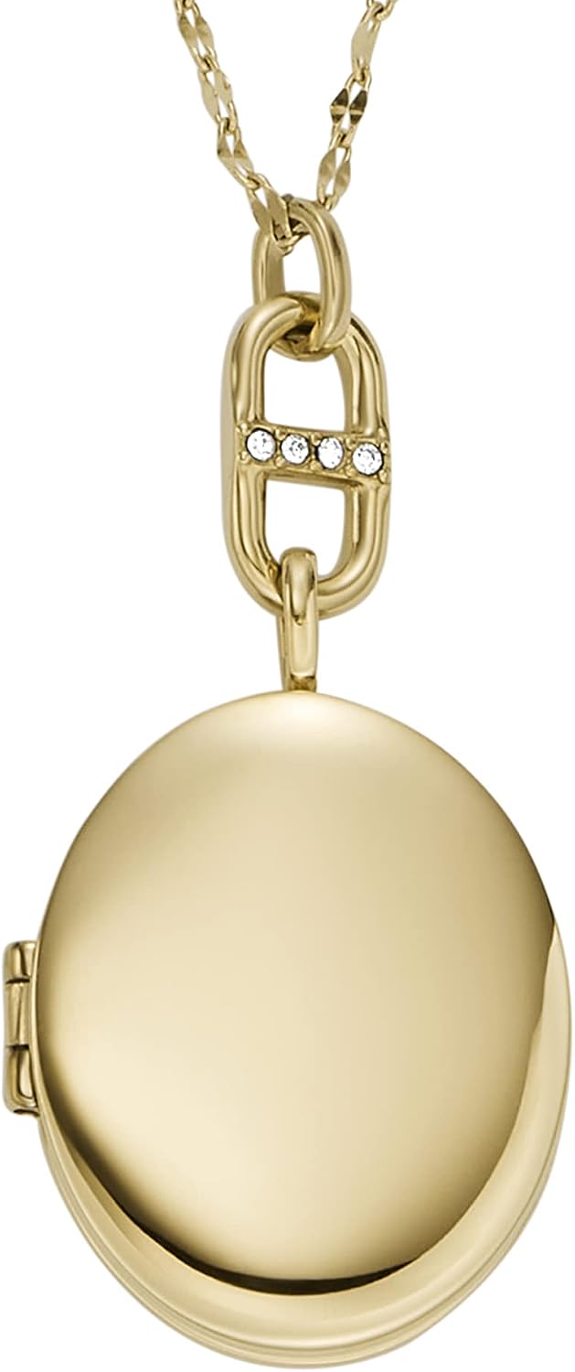 Detalle de Fossil Locket Necklace 18-inch