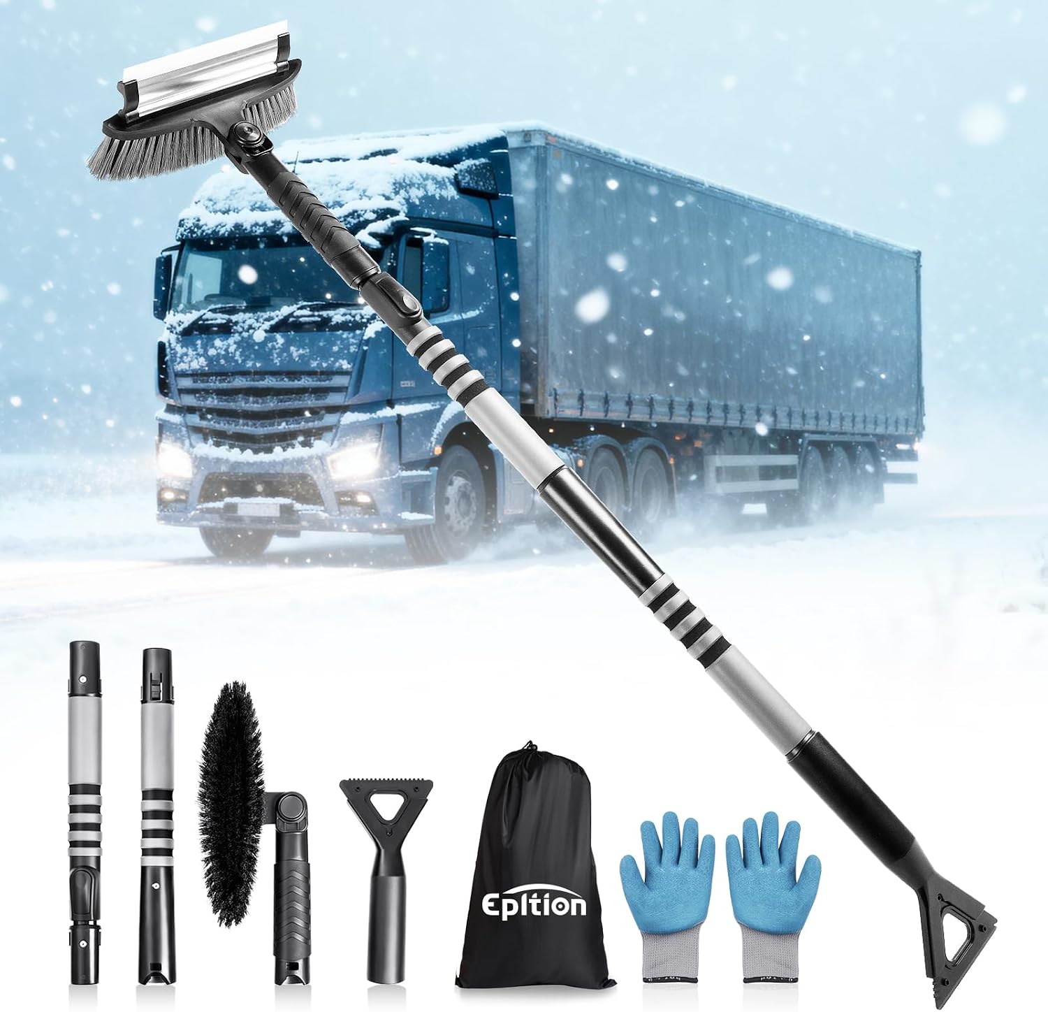 Detalle de Snow Brush and Ice Scraper 72-inch