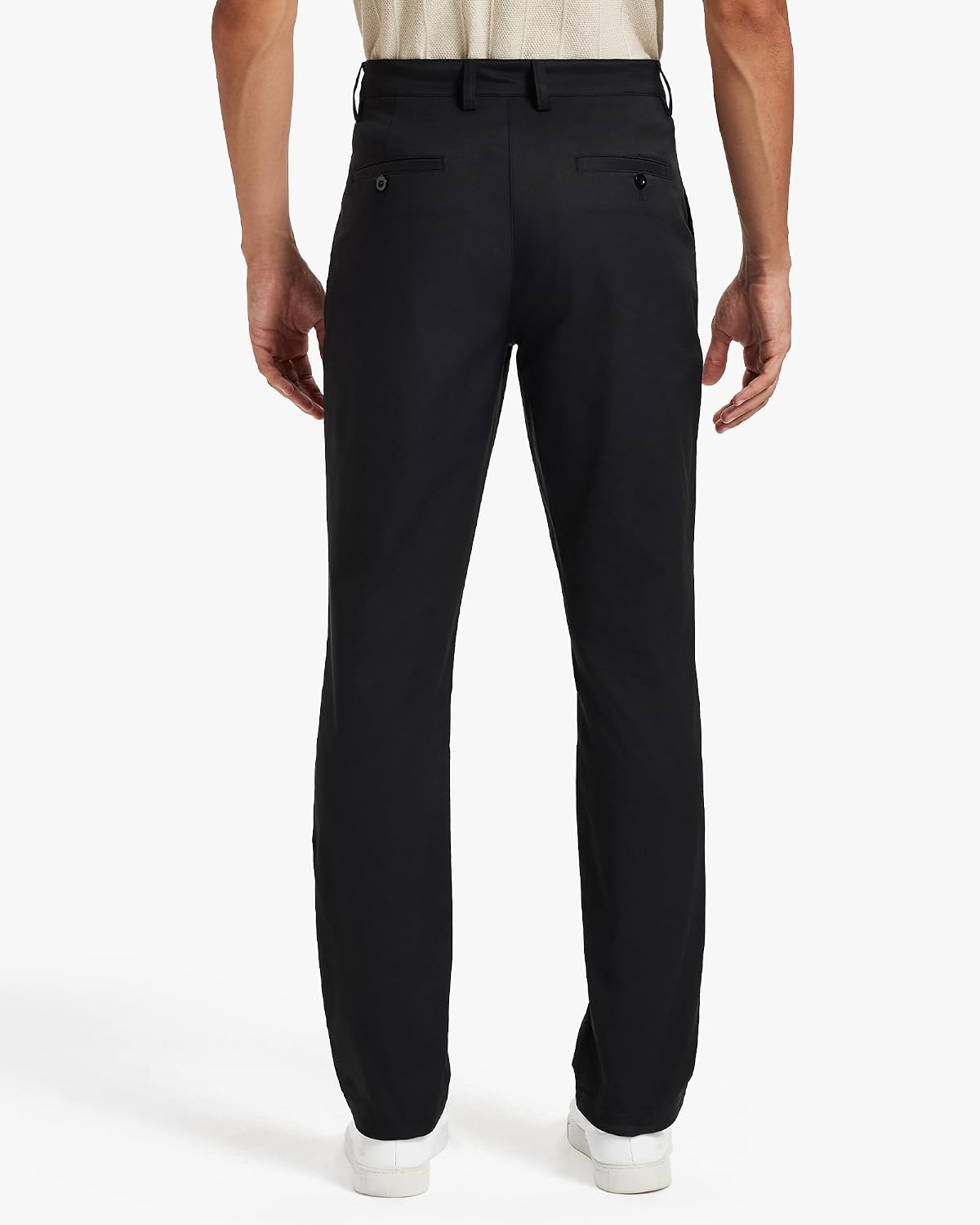 Detalle 2 de Vytroon Men's Classic Fit Stretch Golf & Dress Work Pants, Splash-Resistant