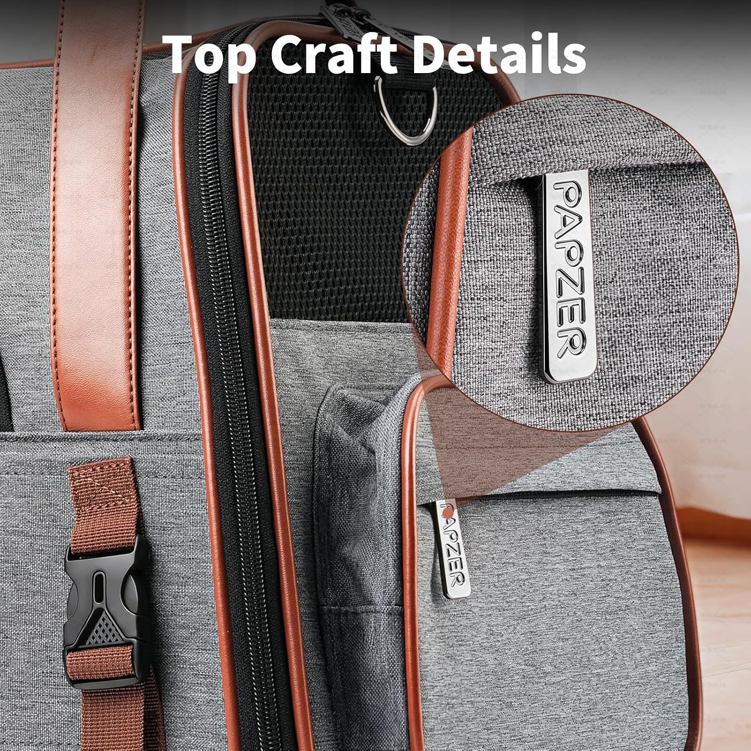 Thumbnail 6 de Pet Carrier with 900D Oxford Fabric