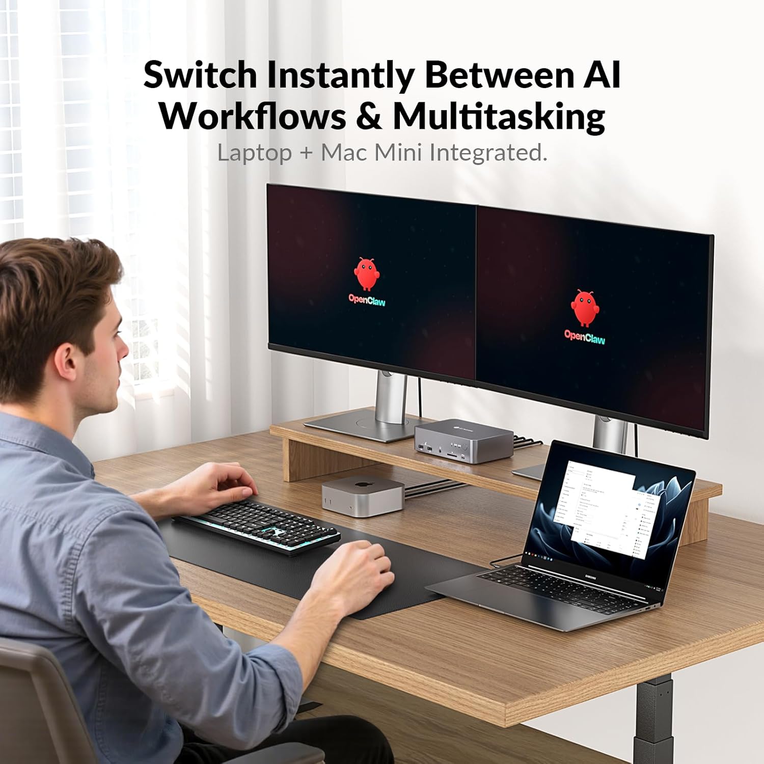 Thumbnail 5 de AV Access KVM Switch Dock 4K, 60W PD