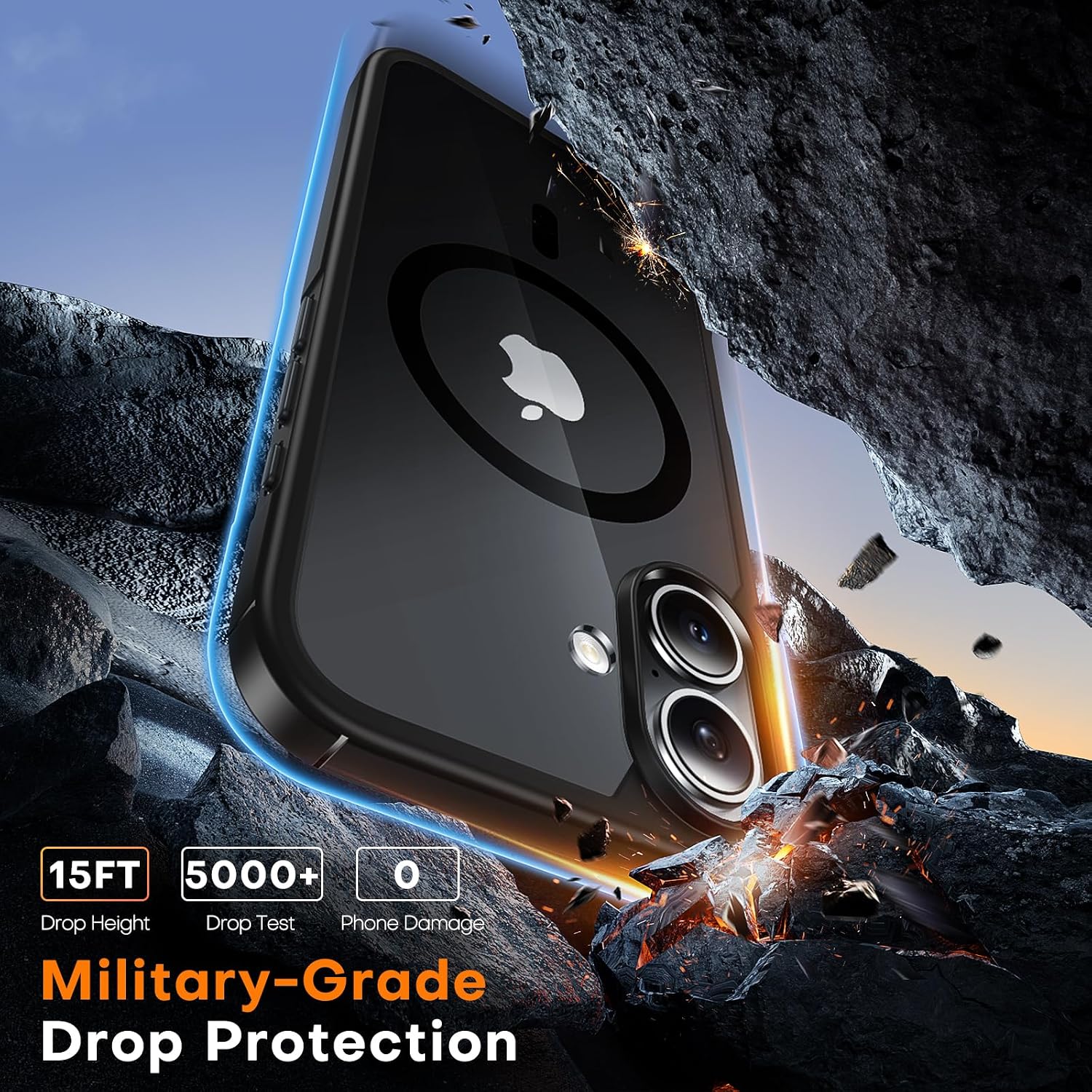 Thumbnail 2 de TAURI iPhone 16 Case for MagSafe, 0.04 in
