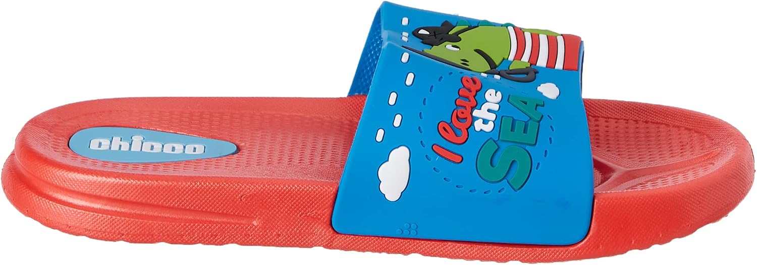 Detalle de Chicco Ciabatte Bambino e Bambina: ideali per mare o piscina, design in Italy