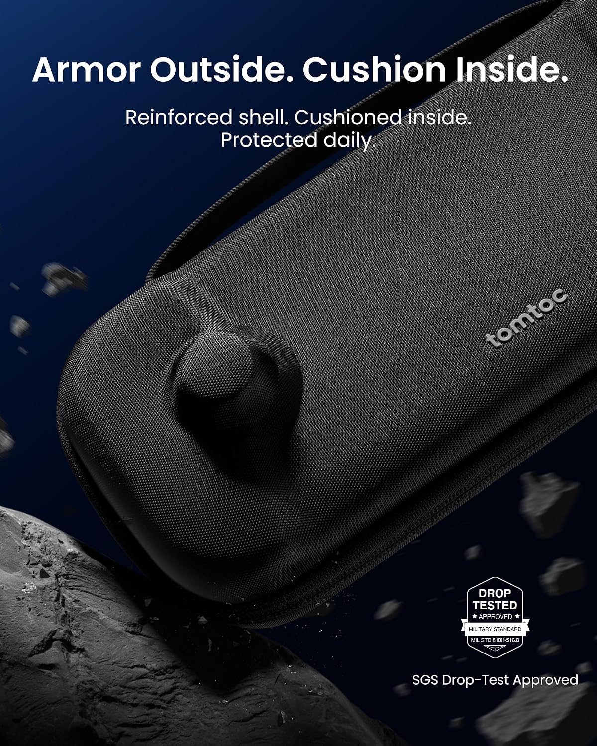 Detalle de tomtoc Protective Carrying Case for PS Portal Remote Player