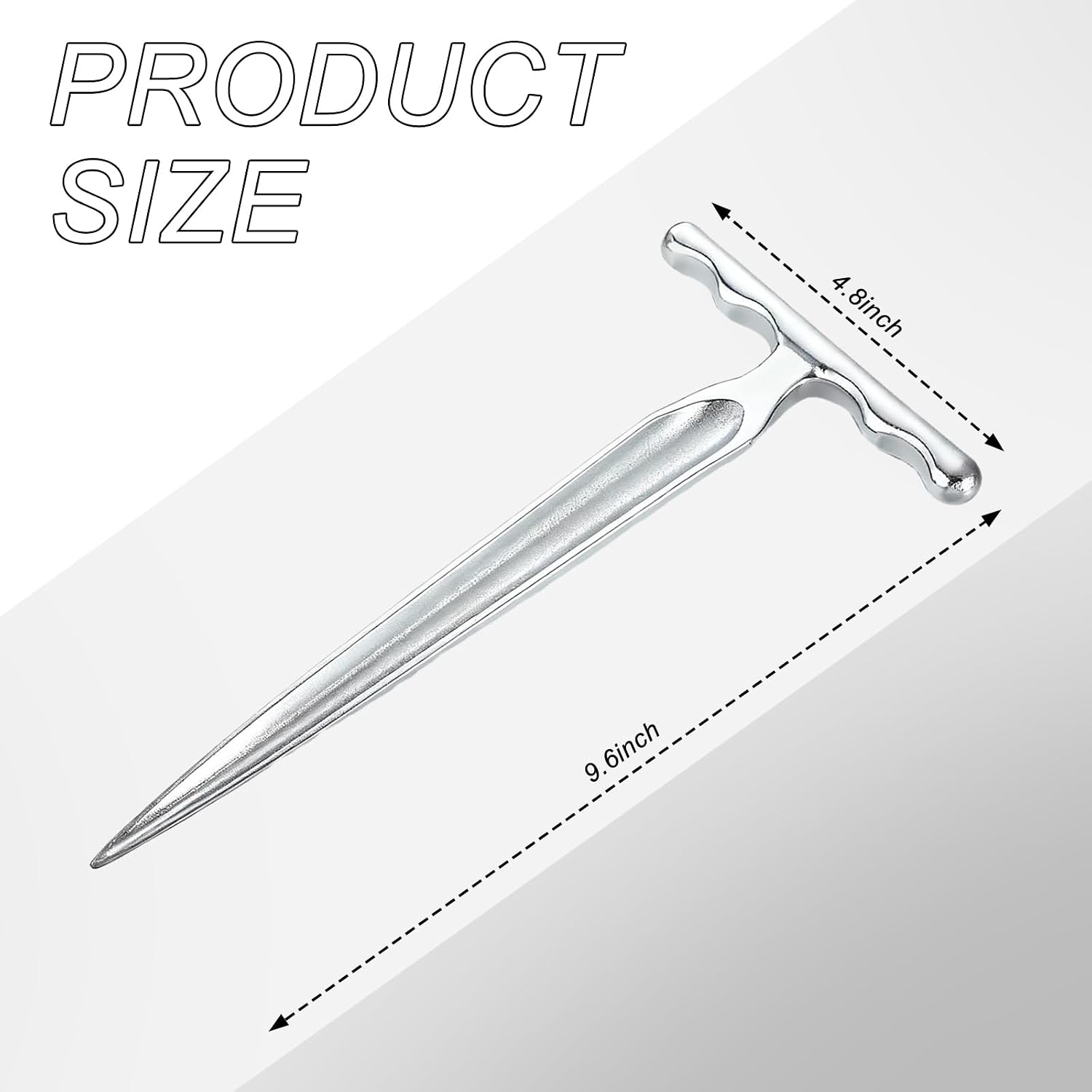 Thumbnail 1 de Frienda ロープアイスプライス工具 11 x 6.3インチ ステンレス製、ワイヤーロープの接続・修理用