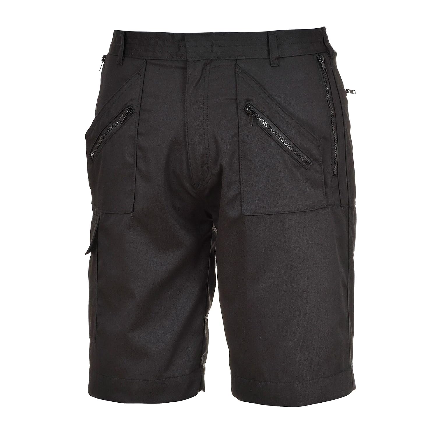 Detalle 2 de Portwest S889 pantaloncini da lavoro elastici di sicurezza blu navy, taglia S