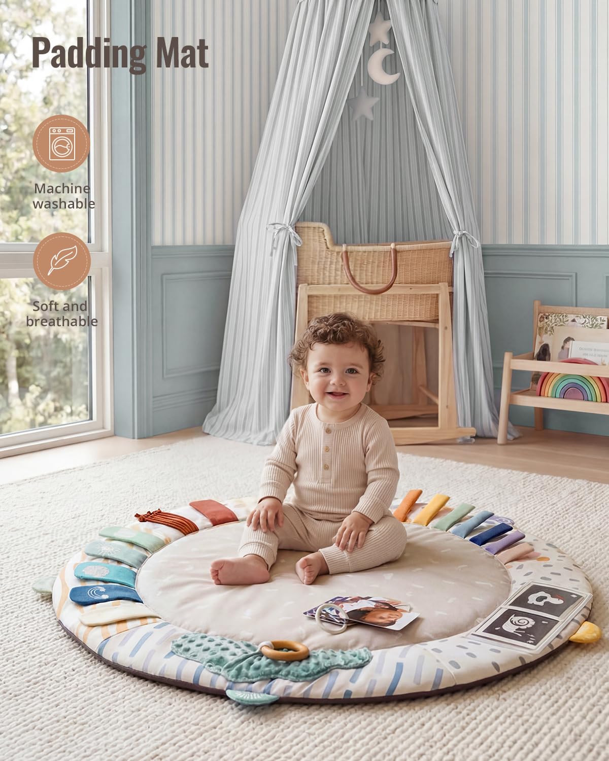 Detalle 2 de Blissful Diary Baby Play Gym