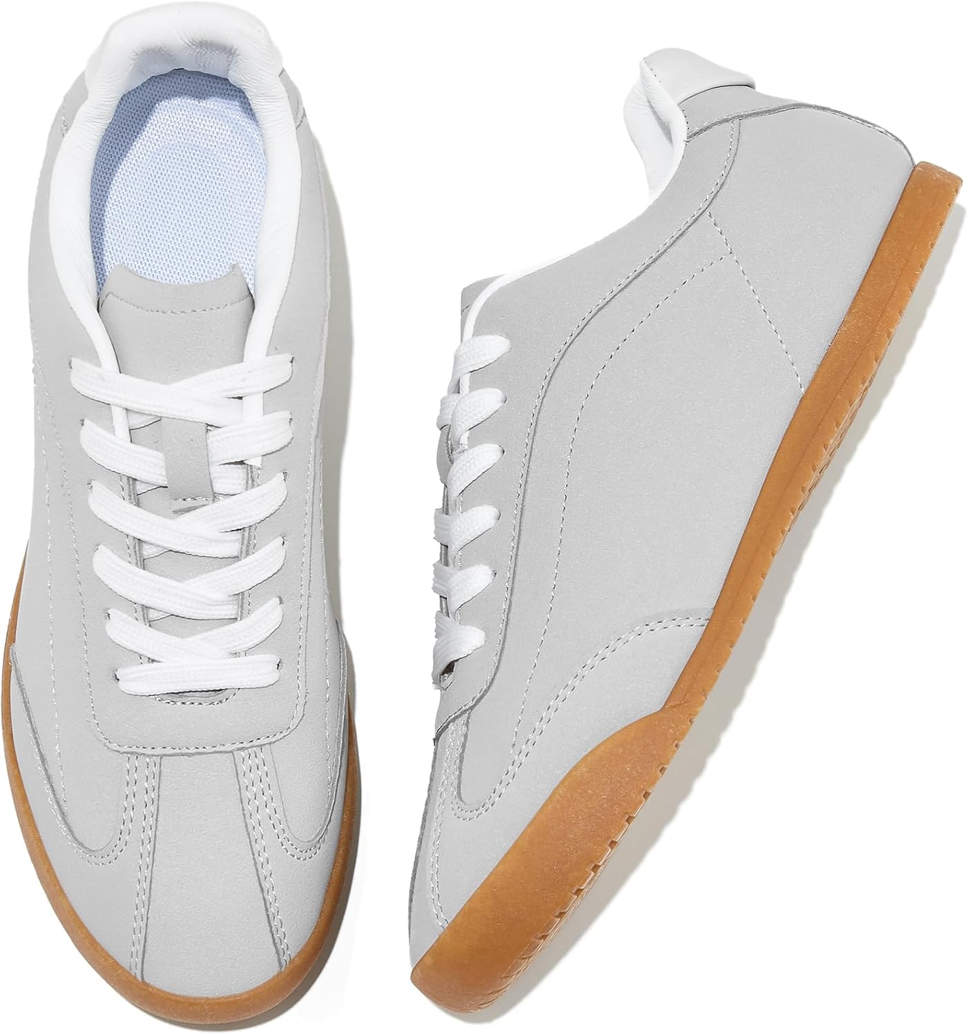 Detalle de Adokoo Women's Casual Sneakers in PU Leather