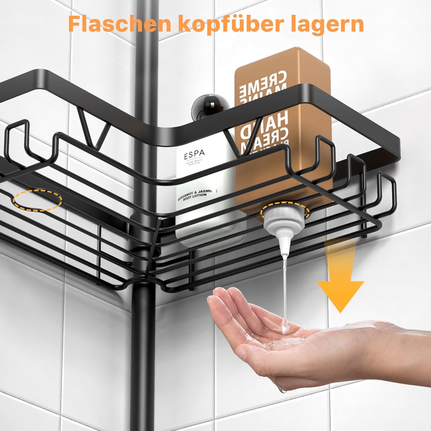 Thumbnail 4 de Kegii Corner Shower Caddy 25-114.2 in